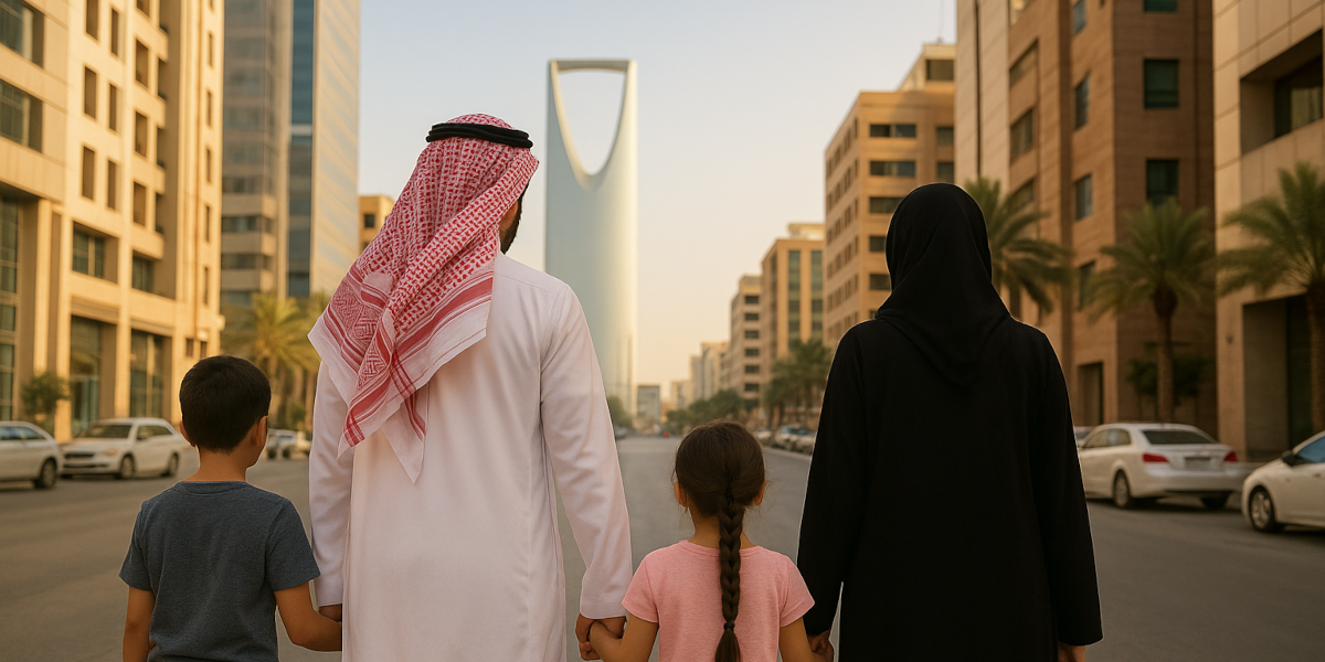 visite famille en Arabie pour Algérien