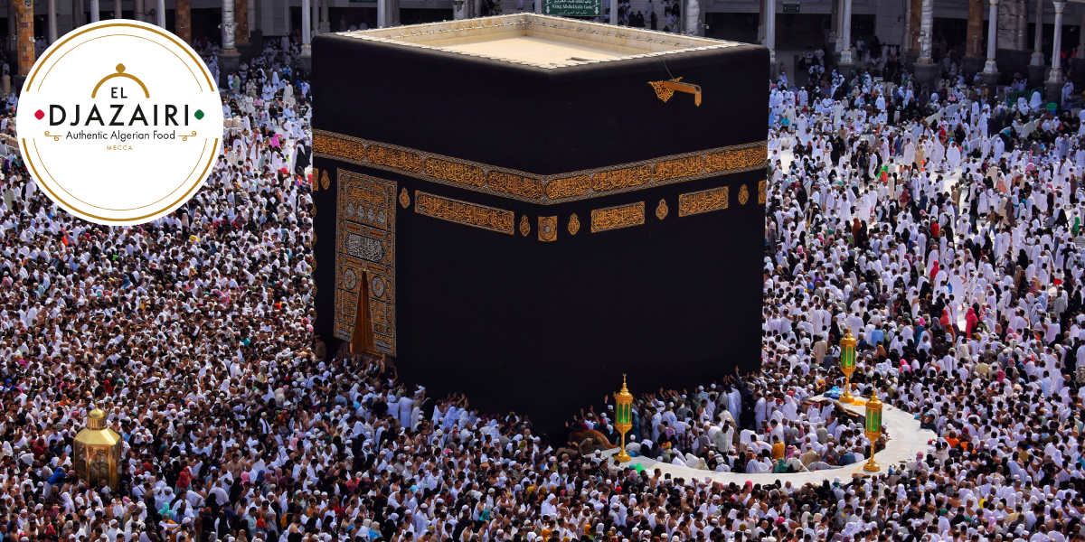 Restaurant El Djazairi à La Mecque, proposant des spécialités culinaires de l’Algérie pour les pèlerins et touristes