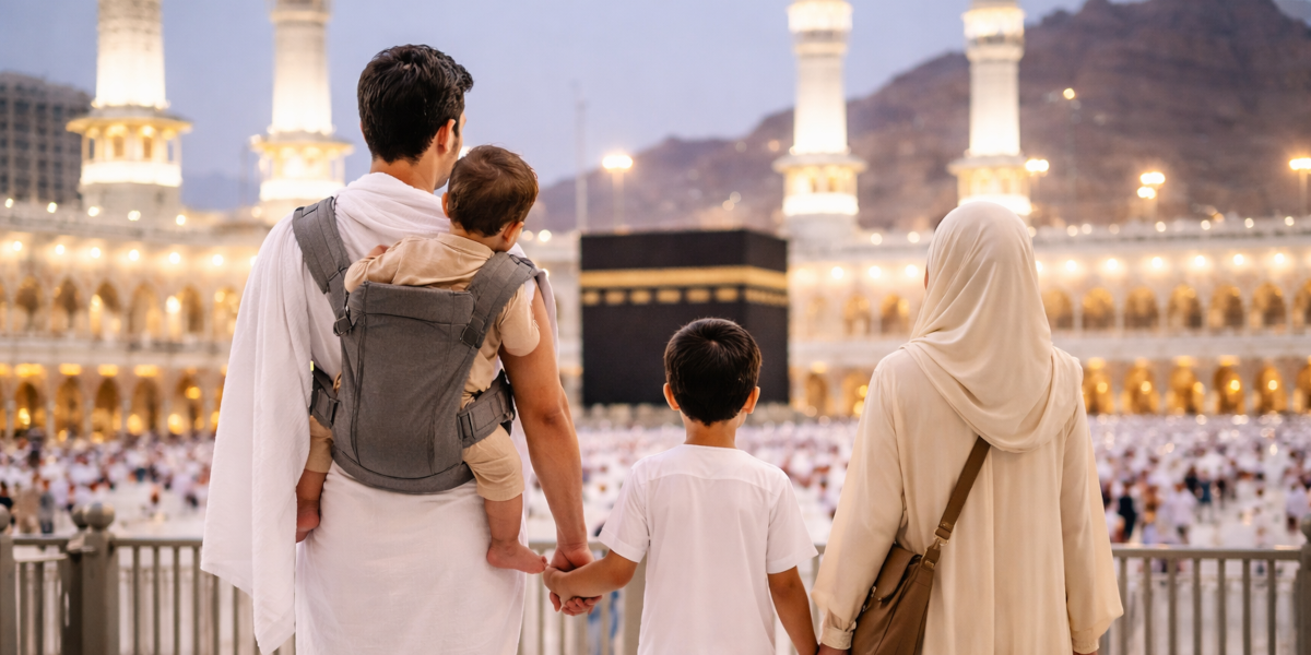 âge des enfants pour la omra à la mecque