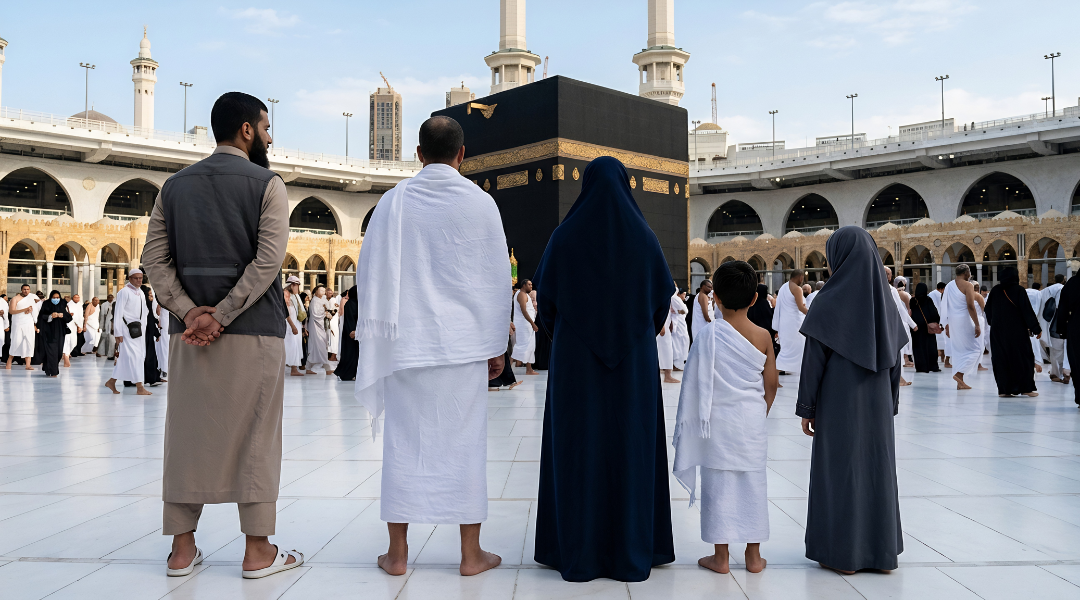 Omra avec guide pour famille avec enfants