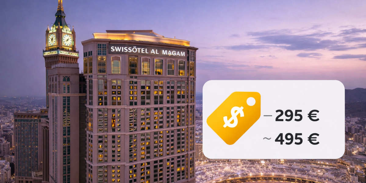 prix du swissotel al maqam makkah