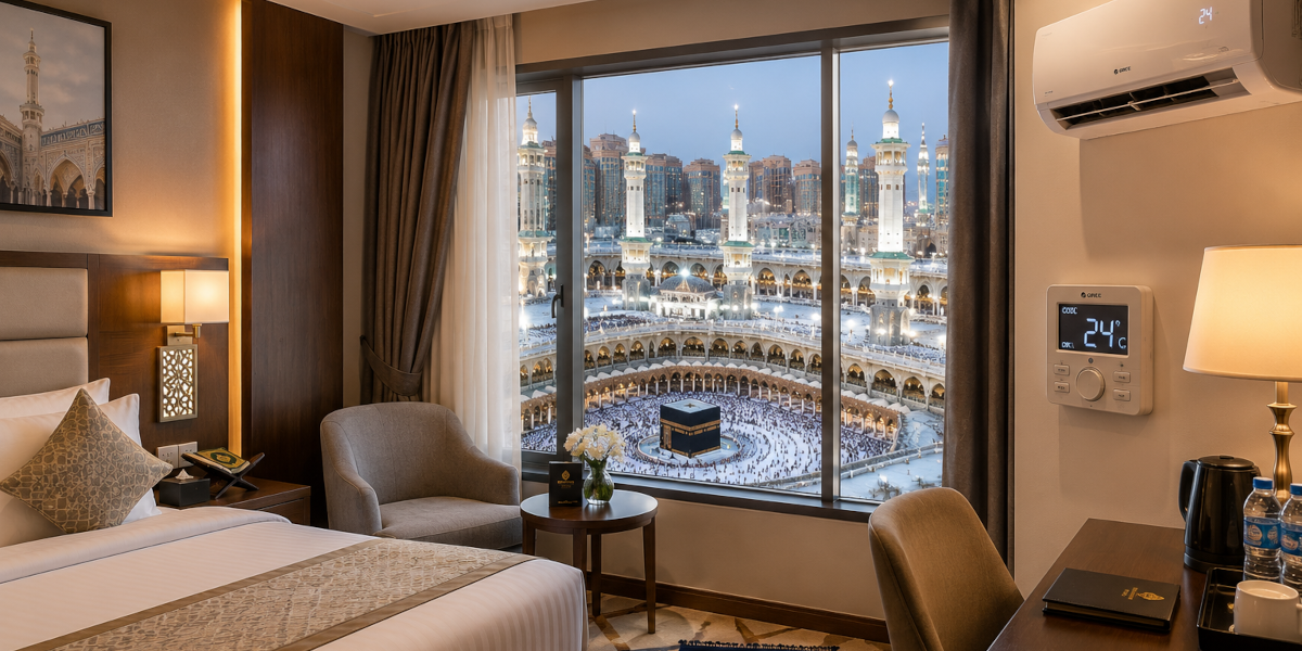 omra en juillet hôtel avec clim