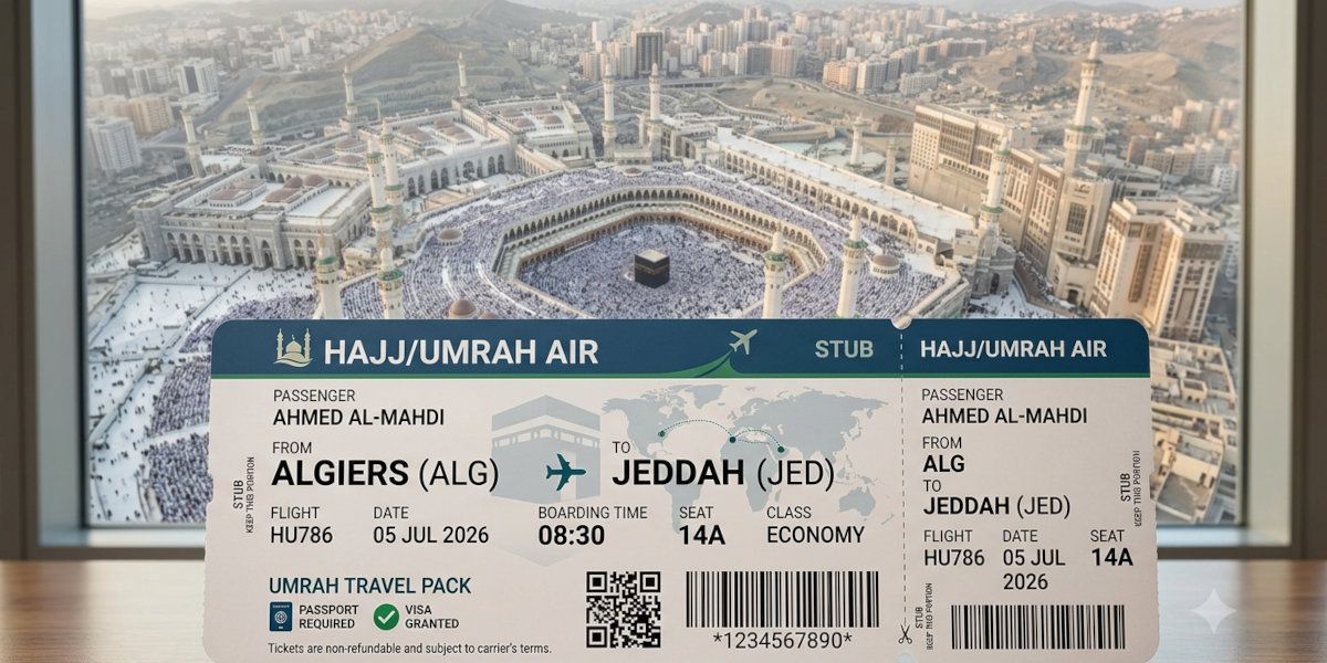 prix billet d'avion omra pour tous