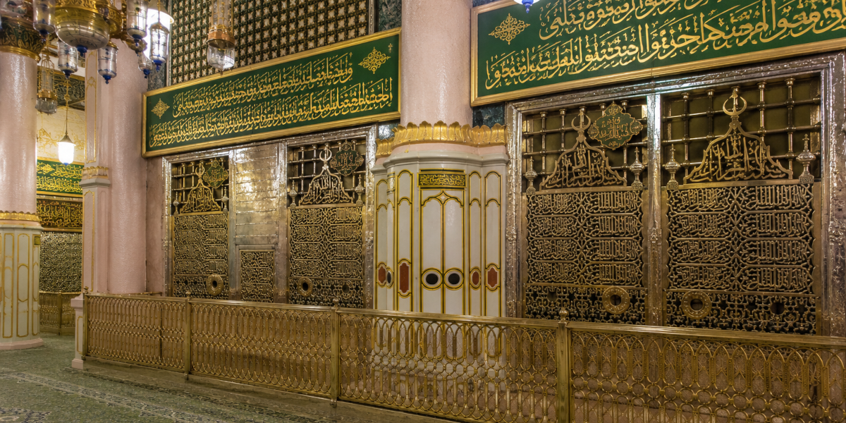 médine mosquée tombe du prophète mohammed